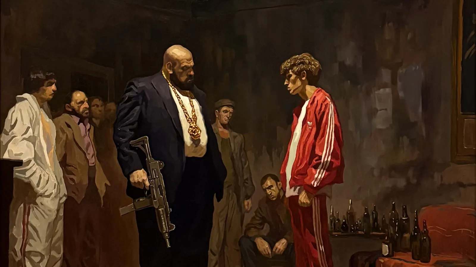 Oil painting by Dmitrii Blagoveshchenskii